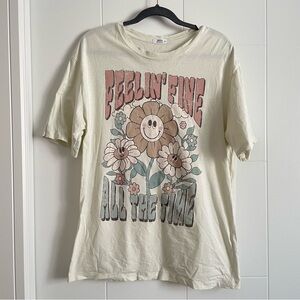 3/$45 Ardene Oversized Graphic Tee